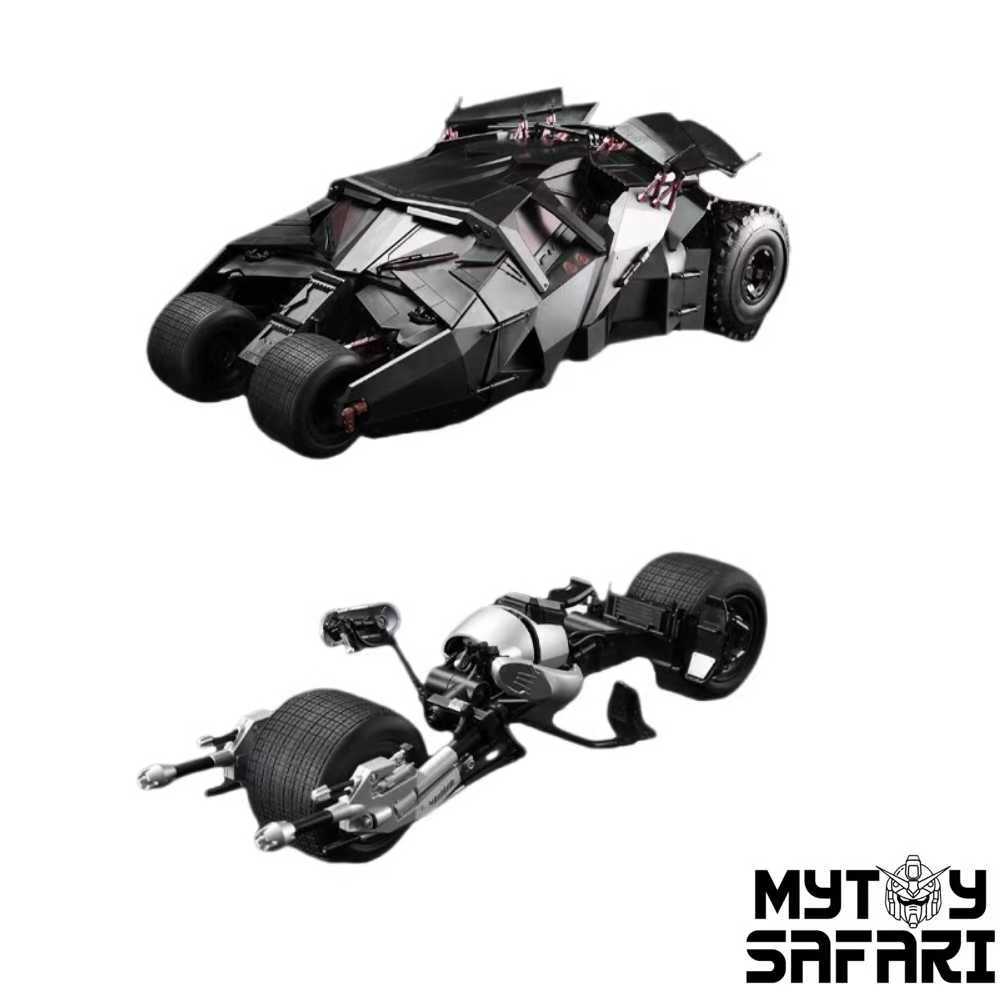 Modoking The Batman: The Dark Knight Batmobile & Batpod Model Kit 1/12 Scale