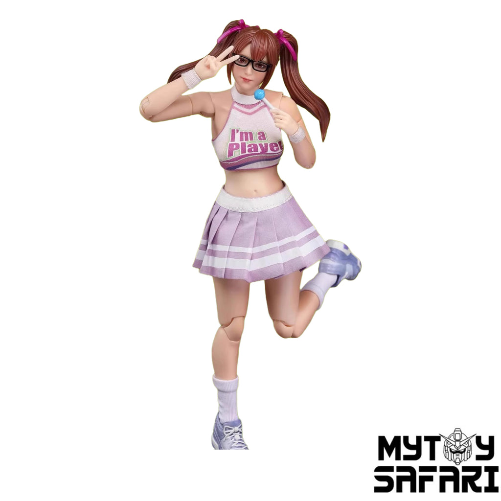 【Pre-Order】Crazy Figure LT005 Sporty Girl - Yoyo 1/12 Scale 15cm / 5.91"