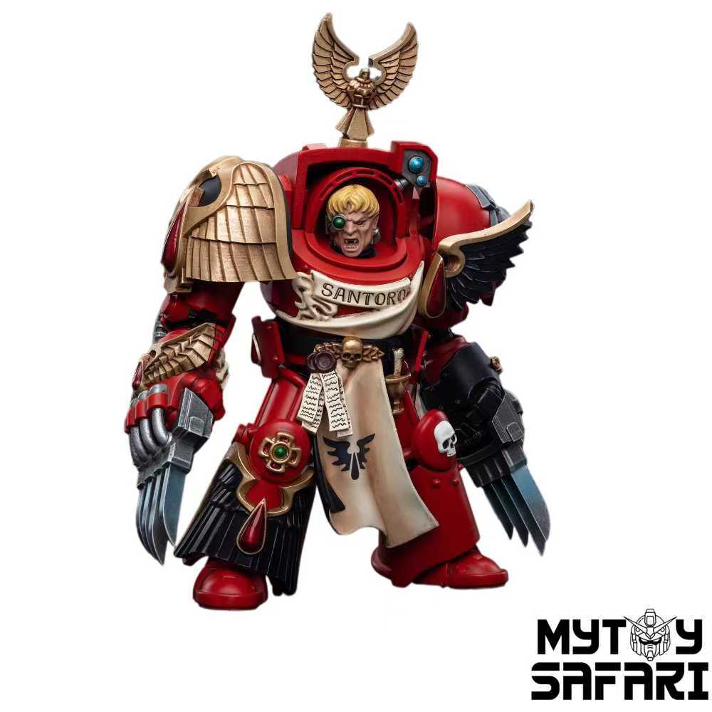 JoyToy Source Warhammer 40K Blood Angels Assault Terminators Sergeant Santoro 1/18 Scale