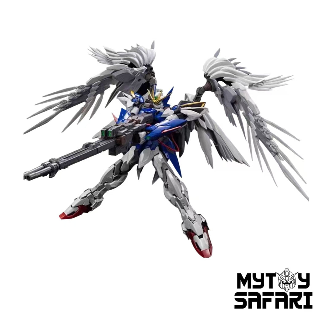 Daban 8820 MG HiRM XXXG-00W0 Wing Gundam Zero EW Ver. Model Kit w/ Decal & Stand 1/100 Scale