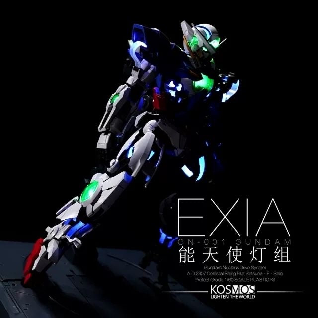 Kosmos LED Units for 1/60 PG GN-001 Gundam Exia Light Set