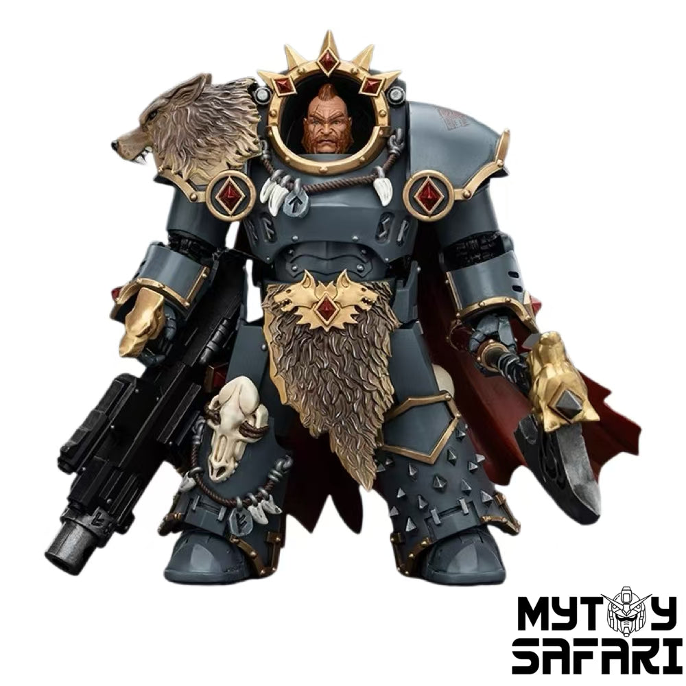 JoyToy Source Warhammer The Horus Heresy Space Wolves Space Wolves Hvarl Red-Blade 1/18 Scale 14.2 x 10.4 cm / 5.59 x 4.09''