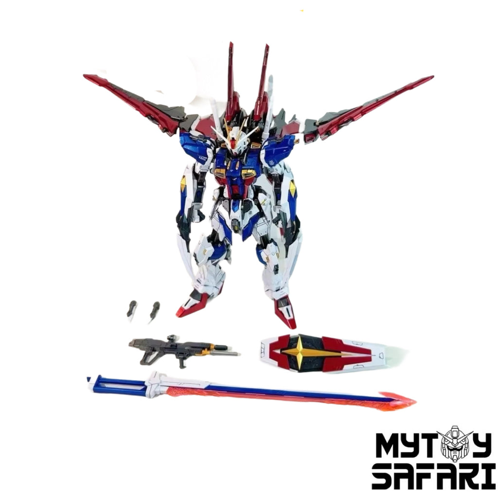 Eagle EG01 Rubber Modeling Alloy Skeleton MG ZGMF-X56S /w Painting Model Kit 1/100 Scale