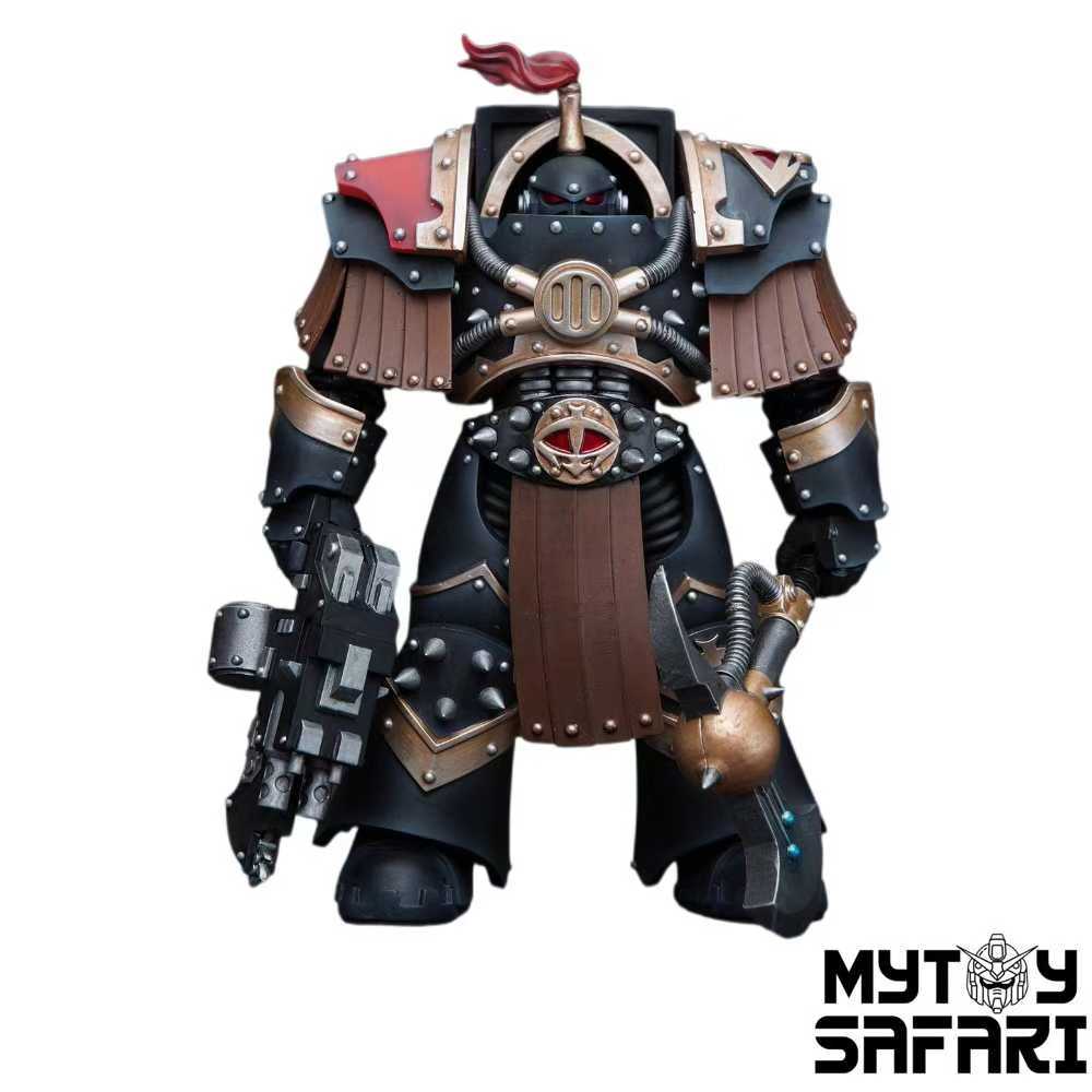 JoyToy Source Warhammer The Horus Heresy Sons of Horus Justaerin Terminator Squad Justaerin with Carsoran Power Axe 1/18 Scale 13.6cm / 5.35"