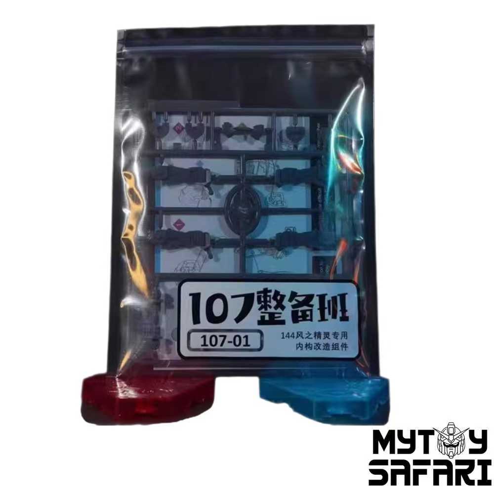 Maintenance Team Heightening Kits for The Witch From Mercury Gundam Aerial 1/144 Scale
