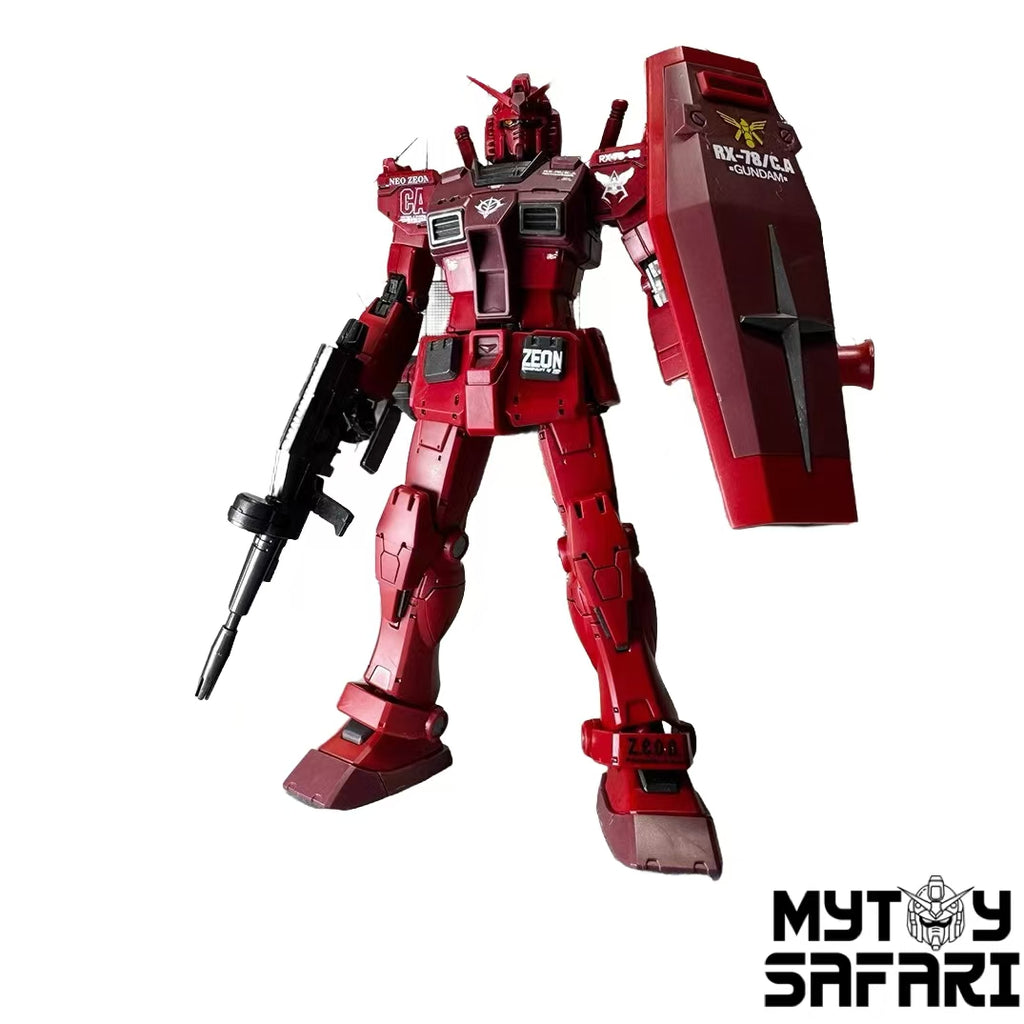 012 HG RX-78 Gundam GTO The Origin Xia Ya Color Scheme Model Kit 1/144 Scale