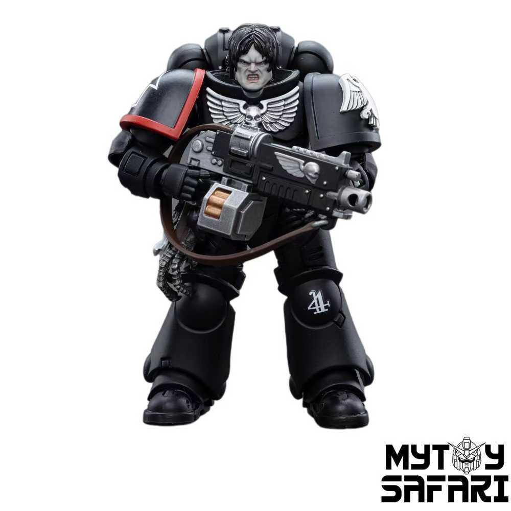 JoyToy Source Warhammer 40K Raven Guard Intercessors Brother Colvane 1/18 Scale