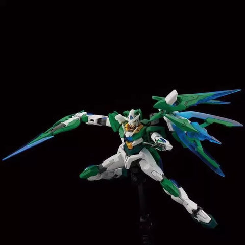 Jujiang 5501 00Q Shia Qan T Cat Ears Gundam Green Version Model Kit 1/144 Scale