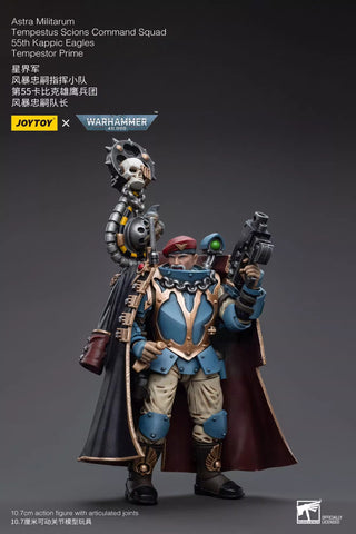 JoyToy Source Warhammer 40K Astra Militarum Tempestus Scions Command Squad 55th Kappic Eagles Tempestor Prime 1/18 Scale