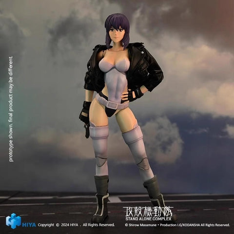 Hiya Toys ESG0202 Exquisite Super Series Ghost In The Shell Stand Alone Complex Kusanagi Motoko 1/12 Scale 14.5cm / 5.71''