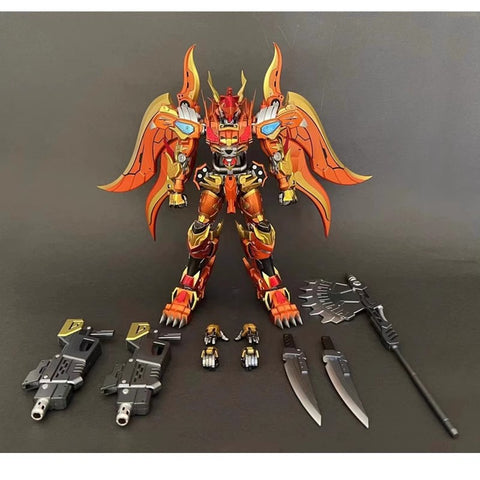 GDJJKR Metal Robot The Chinese Zodiac Yin Tiger 23cm / 9.06"