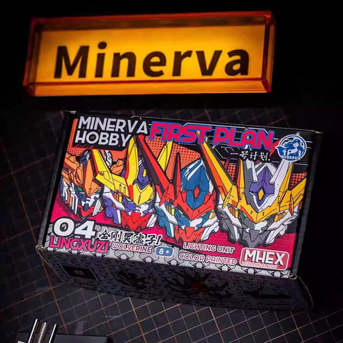 Minerva Hobby SA04 MHEX Head Master Void Vajra Model Kit 1/100 Scale