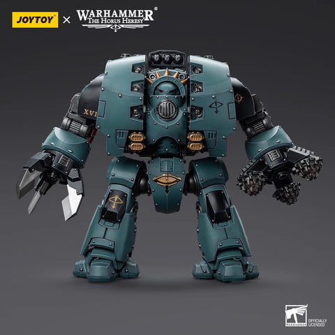 JoyToy Source Warhammer The Horus Heresy Sons of Horus Leviathan Dreadnought with Siege Drills 1/18 Scale 28.6cm / 11.26”