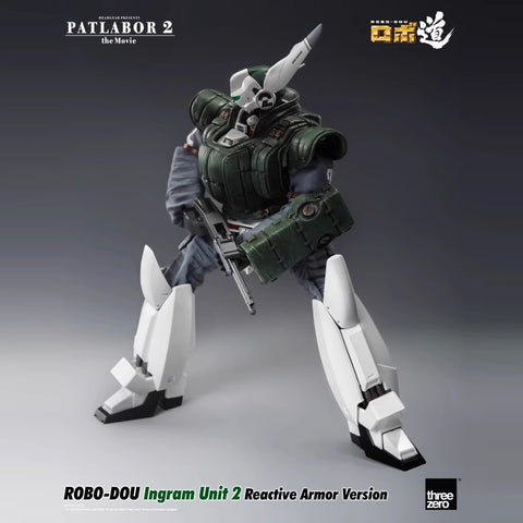 【Pre-Order】Threezero 3Z05050W0 Patlabor 2 The Movie ROBO-DOU Ingram Unit 2 Reactive Armor Version 1/35 Scale  23cm / 9.06''