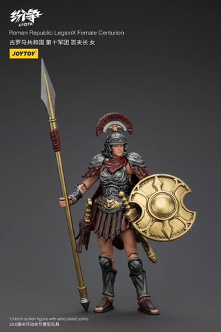 JoyToy Source Strife Roman Republic LegionⅩ Female Centurion 1/18 Scale 10.6 x 3.2 cm / 4.17 x 1.26''