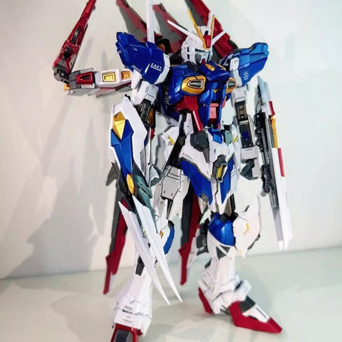 Eagle EG01 Rubber Modeling Alloy Skeleton MG ZGMF-X56S /w Painting Model Kit 1/100 Scale