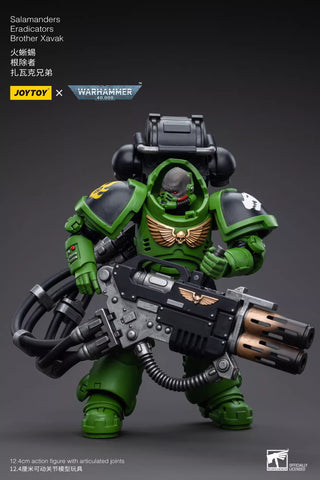 JoyToy Source Warhammer 40K Salamanders Eradicators Brother Xavak 1/18 Scale