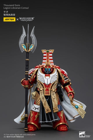 JoyToy Source Warhammer The Horus Heresy Thousand Sons Legion Librarian Consul 1/18 Scale 15.7cm / 6.18''
