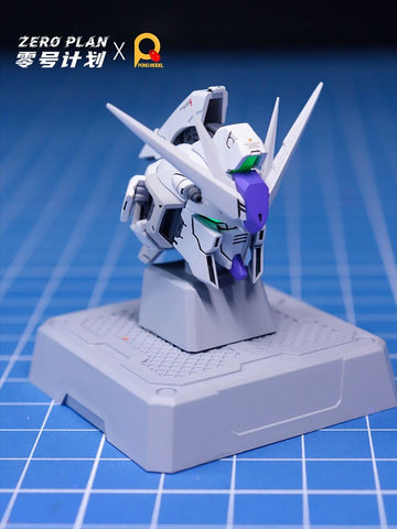 ZeroPlan x Ponq Model Modification Parts Head Sculpt for Hi-ν Gundam