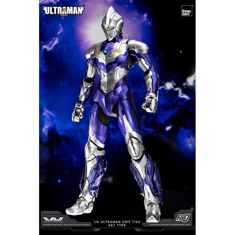 Threezero 3Z0418 FigZero Ultraman Suit Tiga Sky Type 1/6 Scale 31.6cm / 12.44''
