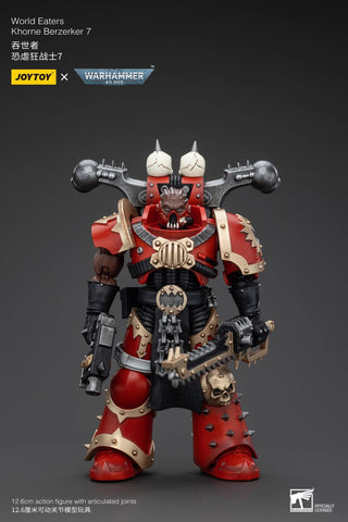 JoyToy Source Warhammer 40K World Eaters Khorne Berzerker 7 1/18 Scale 12.6cm / 4.96"