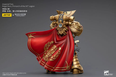 JoyToy Source Warhammer The Horus Heresy Imperial Fists Rogal Dorn - Primarch of the Vllth Legion 1/18 Scale