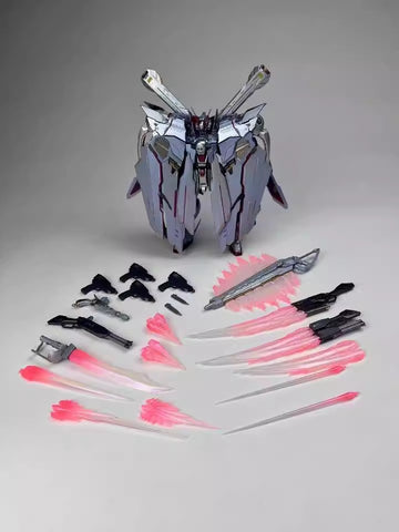 HeiXiu Model Paralyzed Warrior Series MB Silver Pirate Gundam 1/100 Scale