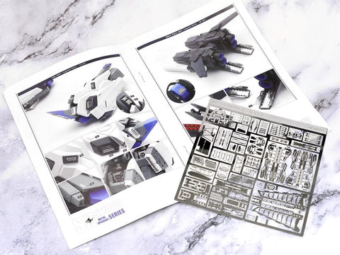 SH Studio Etching Upgrade Kit for MG Bandai F.A. TEST MS FA-010A FAZZ 1/100 Scale
