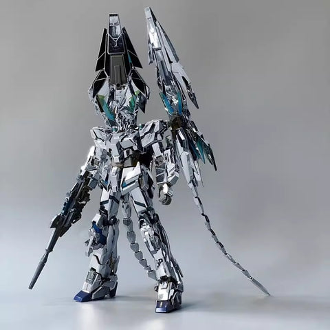 Daban 6642L MG Unicorn Gundam 03 Silver Phenex NT Model Kit 1/100 Scale