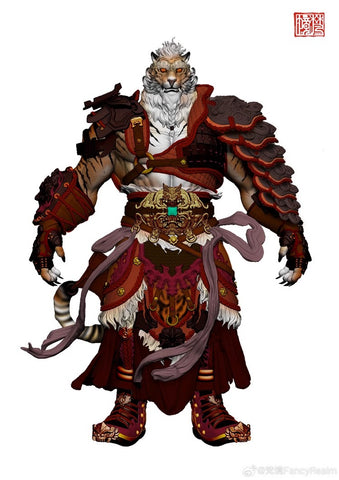 【Pre-Order】FancyRealm 28 Lunar Mansions Tail Fire Tiger
