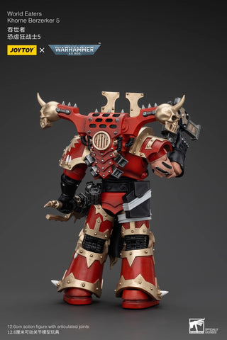 JoyToy Source Warhammer 40K World Eaters Khorne Berzerker 5 1/18 Scale 12.6cm / 4.96"