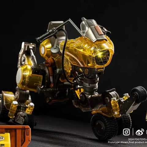 Fog Toys 02RT Moveable Vehicle Raptor Translucent Version  1/12 Scale 18cm / 7.09''