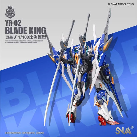 SNAA Model YR02 YR-02 Emperor Series Blade King Model Kit  1/100 Scale