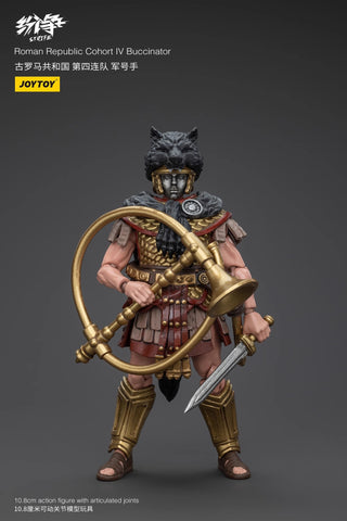 JoyToy Strife Roman Republic Cohort IV Buccinator 1/18 Scale