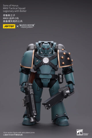 JoyToy Source Warhammer The Horus Heresy Sons of Horus MKIV Tactical Squad Legionary with Bolter 1/18 Scale 12cm / 4.72"