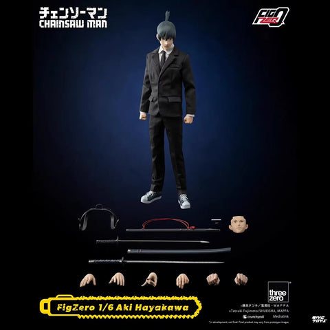 Threezero FigZero Chainsaw Man 3Z04670M0 Aki Hayakawa 1/6 Scale 30cm / 11.81"
