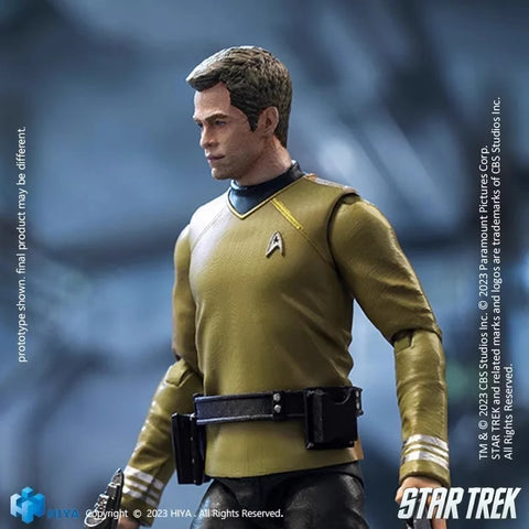 Hiya Toys Exquisite Mini Series Star Trek 2009 Kirk 1/18 Scale