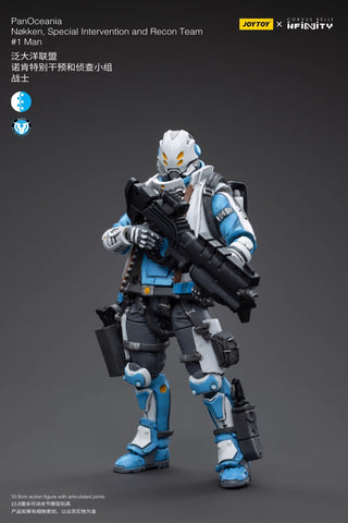 JoyToy Source Infinity PanOceania Nokken Special Intervention and Recon Team #1 Man 1/18 Scale
