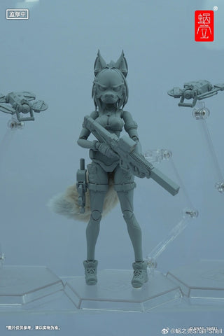 【Pre-Order】Snail Shell 1/12 Tactical Mask Swimsuit Fox Girl  1/12 Scale