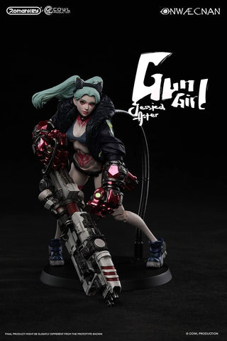 Romankey X Cowl Onwæcnan Gun Girl Jessica Aster Deluxe Version 1/12 Scale