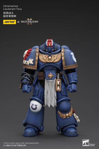 JoyToy Source Warhammer 40K Ultramarines Lieutenant Titus 1/18 Scale 12.8 x 7.5 cm / 5.04 x 2.95''