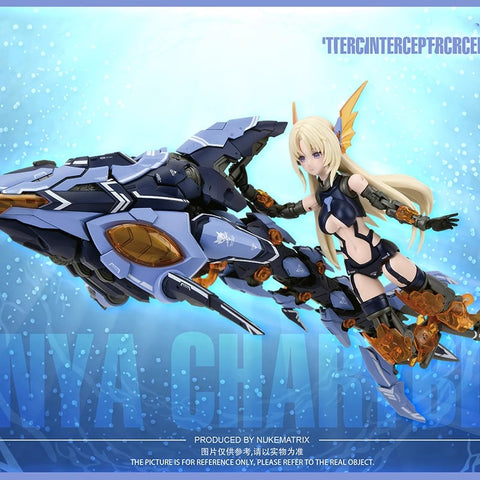 Nuke Matrix Fantasy Girl Cyber Forest The Mermaid Model kit Reissue w/o Bonus 1/12 Scale