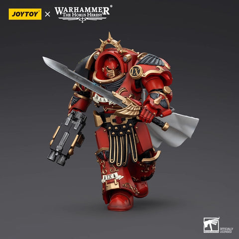 JoyToy Source Warhammer The Horus Heresy Blood Angels Legion Praetor in Tartaros Terminator Armour 1/18 Scale 14.2 x 8.6 x 5.6 cm / 5.59 x 3.39 x 2.2''