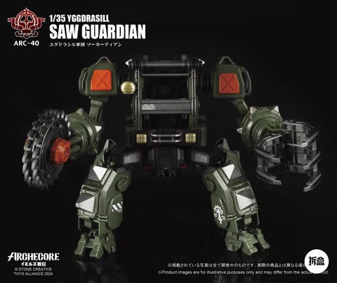 Toys Alliance ARC-40 Yggdrasill Saw Guardian 1/35 Scale 7.1cm / 2.80''