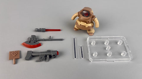 Chaoxin Studio SD Gundam MS-09R Rick Dom Model Kit Set of 3