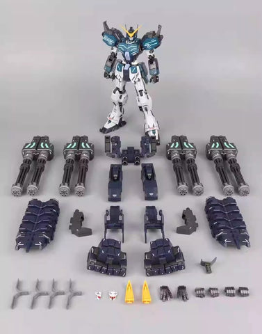SuperNova Model MG  XXXG-01H2 Heavyarms Custom w/ Igel Unit EW Version Model Kit 1/100 Scale