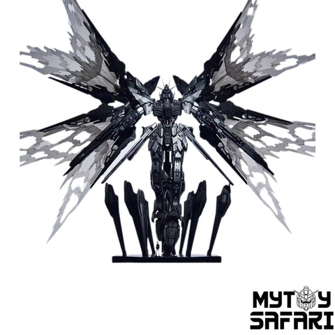 CHIMELONG MGEX Strike Freedom Gundam w/ Light Wings Model Kit Black Version 1/100 Scale