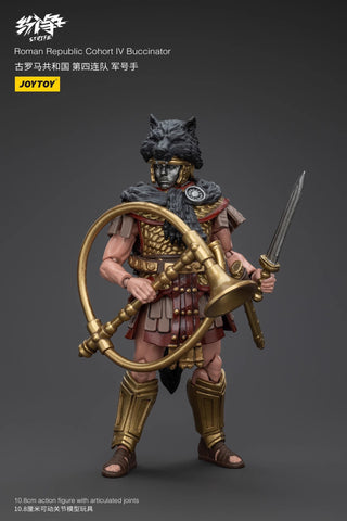 JoyToy Strife Roman Republic Cohort IV Buccinator 1/18 Scale