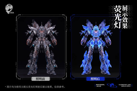 Big Head Model Fluorescent Display Light