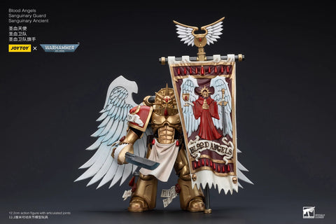 JoyToy Source Warhammer 40K Blood Angels Sanguinary Guard Sanguinary Ancient 1/18 Scale 12.2 x 7.2 cm / 4.8 x 2.83''
